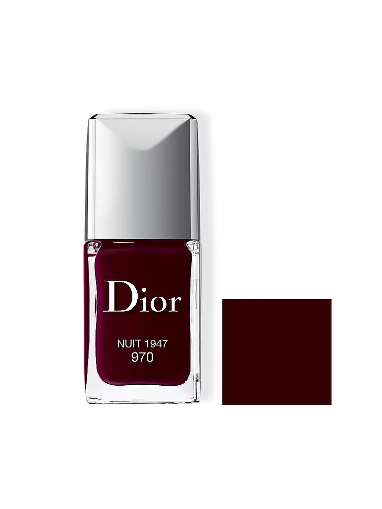 DIOR | Nagellack Dior Vernis (970 Nuit) | dunkelrot