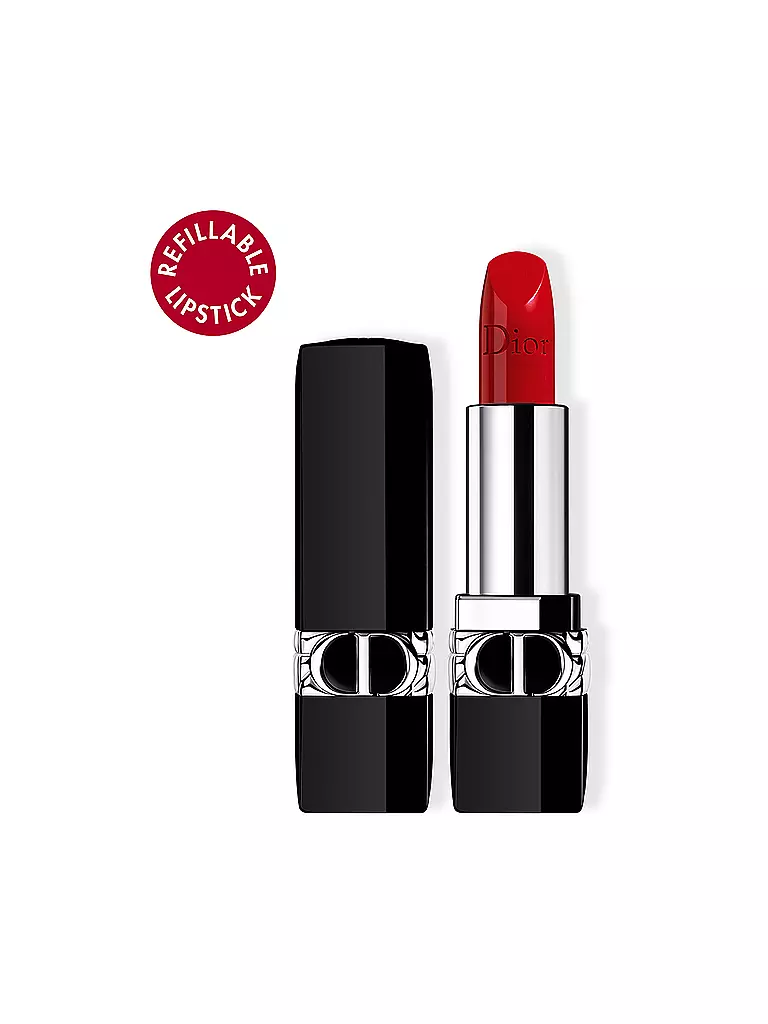 DIOR | Rouge Dior Satin Lippenstift ( 999 ) | rot