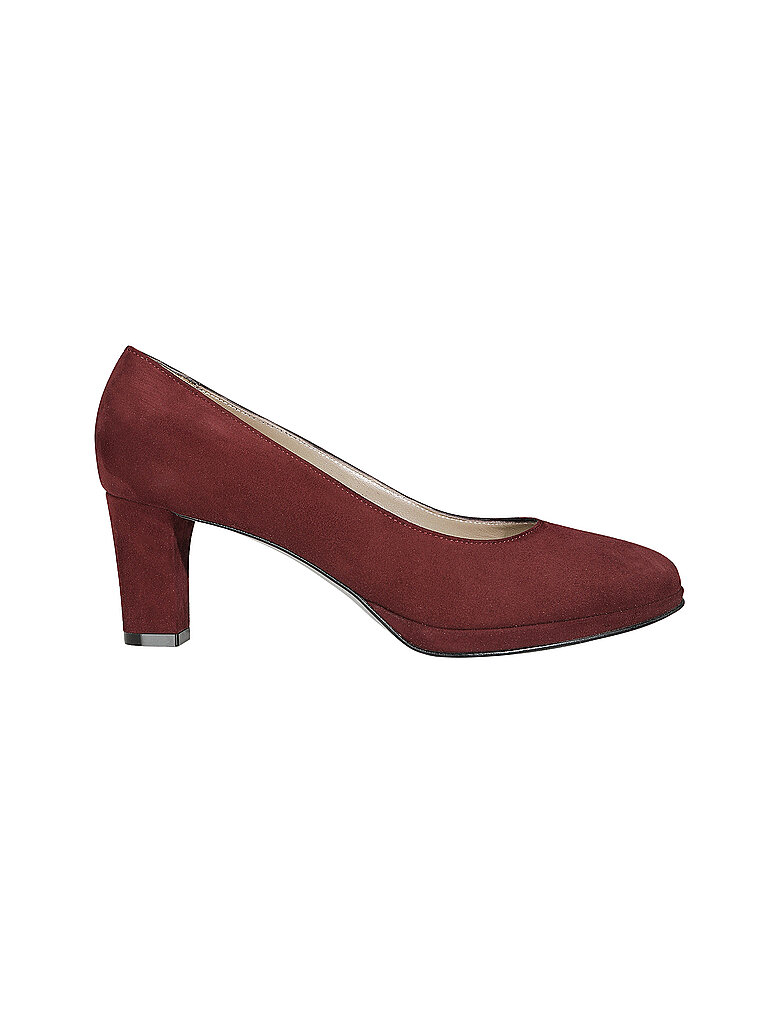 DIRNDL & BUA Trachtenschuhe - Pumps rot | 37