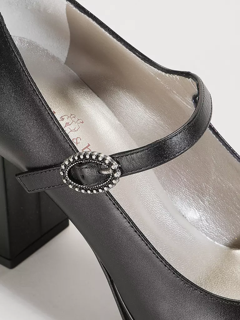 DIRNDL & BUA | Trachtenpumps | schwarz