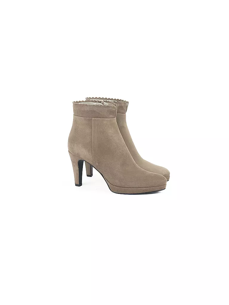 DIRNDL & BUA | Stiefelette | beige