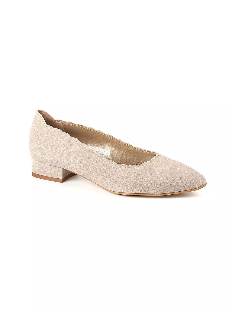 DIRNDL & BUA | Trachtenschuhe - Ballerinas | beige