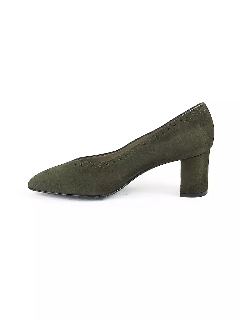 DIRNDL & BUA | Trachtenschuhe - Pumps | olive