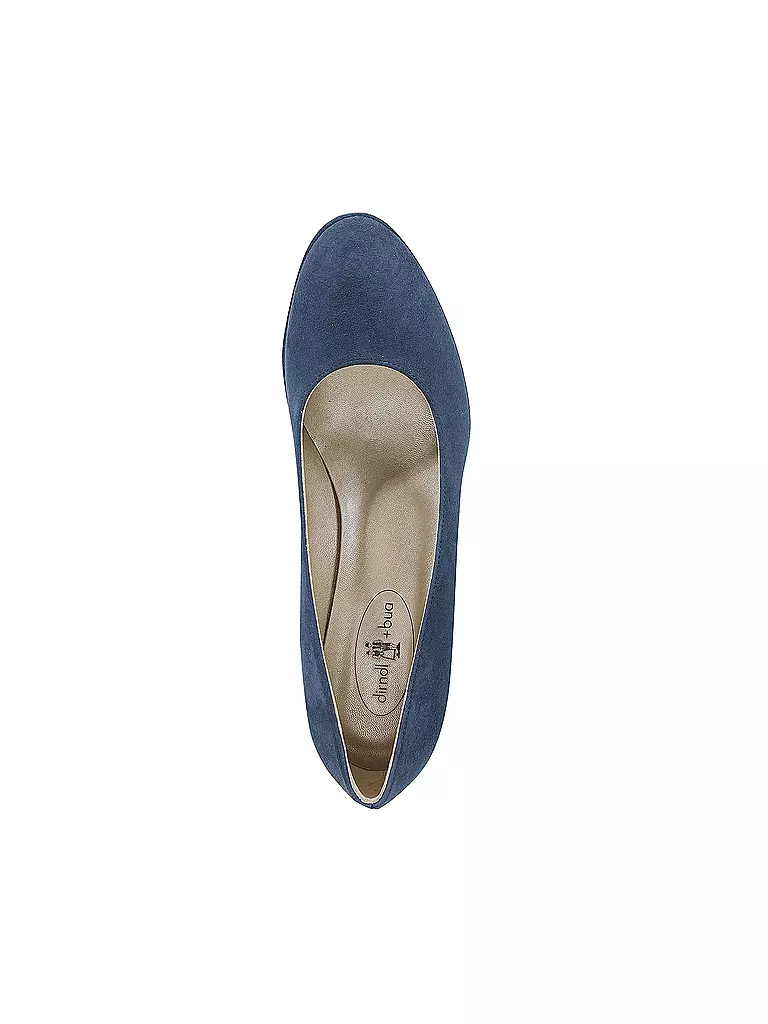 DIRNDL & BUA | Trachtenschuhe - Pumps | blau