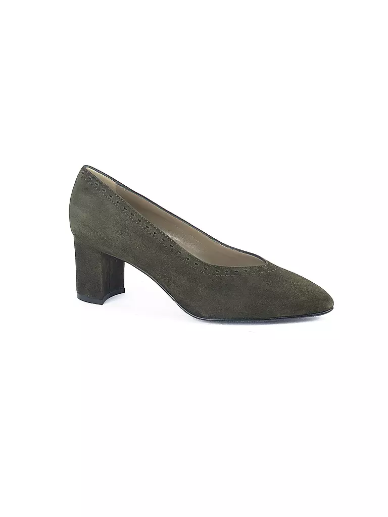 DIRNDL & BUA | Trachtenschuhe - Pumps | olive