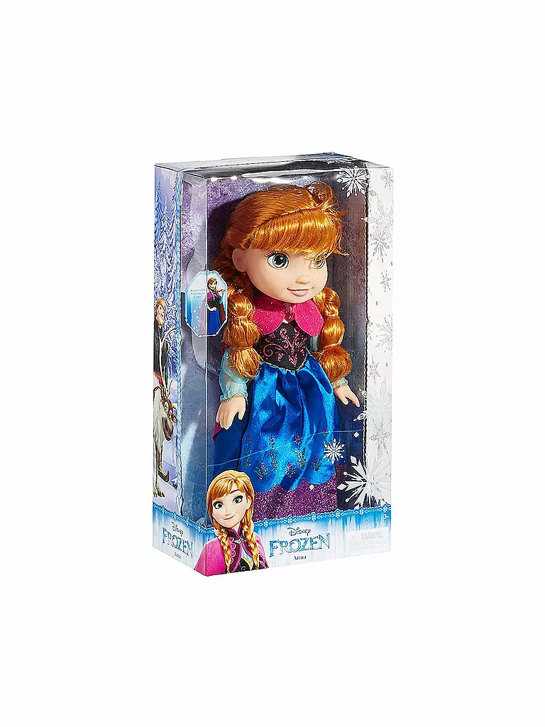 DISNEY Die Eiskönigin - Puppe Anna Deluxe transparent