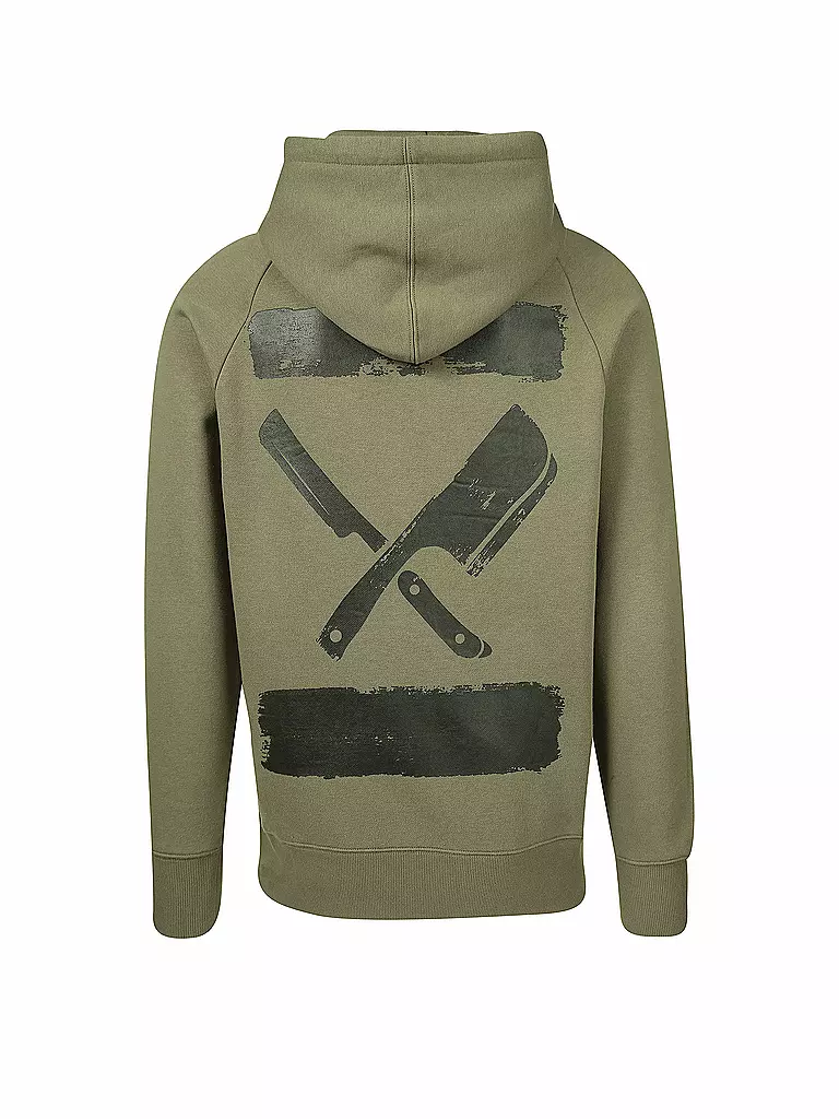 DISTORTED PEOPLE | Sweater Inked Blades | olive