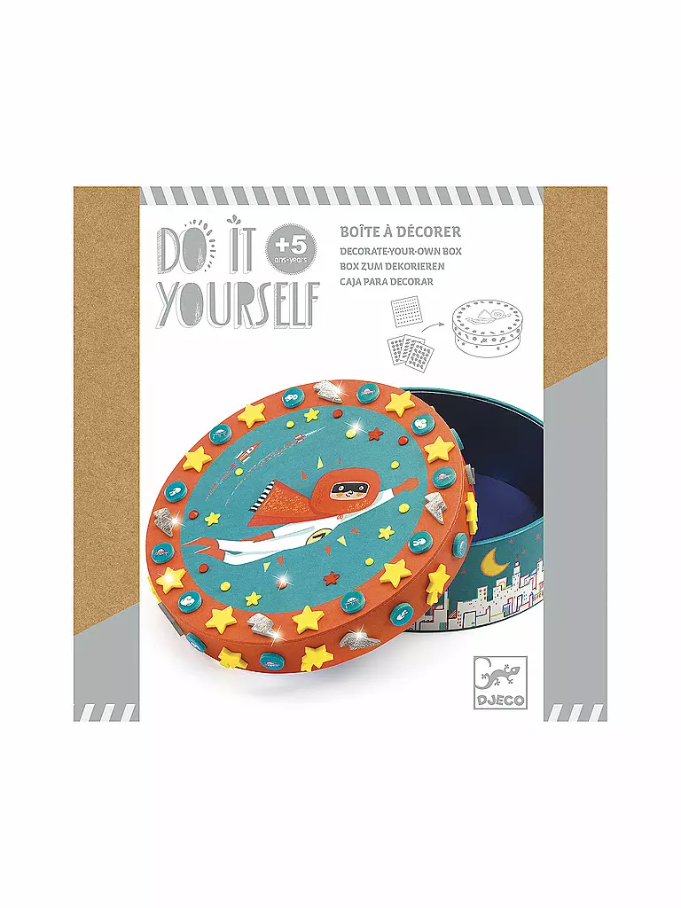 DJECO | Box dekorieren - Super Schatz | keine Farbe