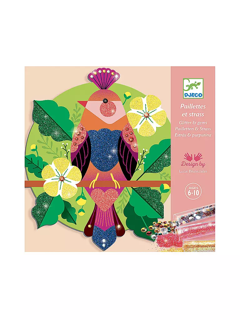DJECO | Paradisio, Pailetten und Strass | keine Farbe