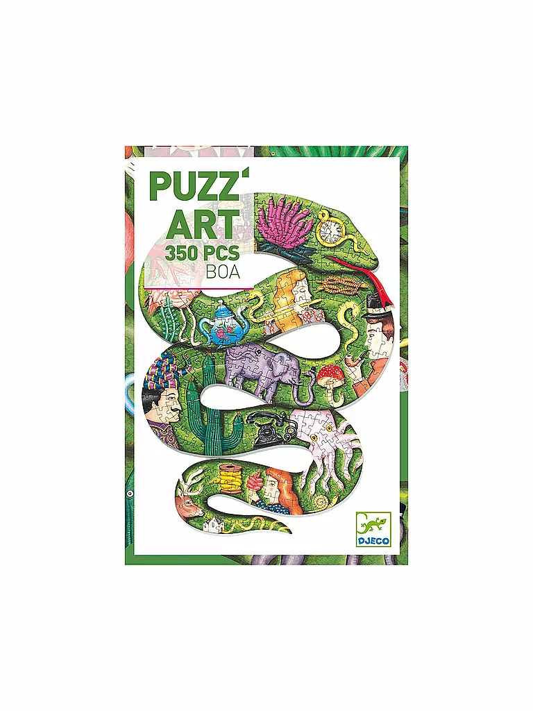 DJECO | Puzzle - Boa 350 Teile | transparent