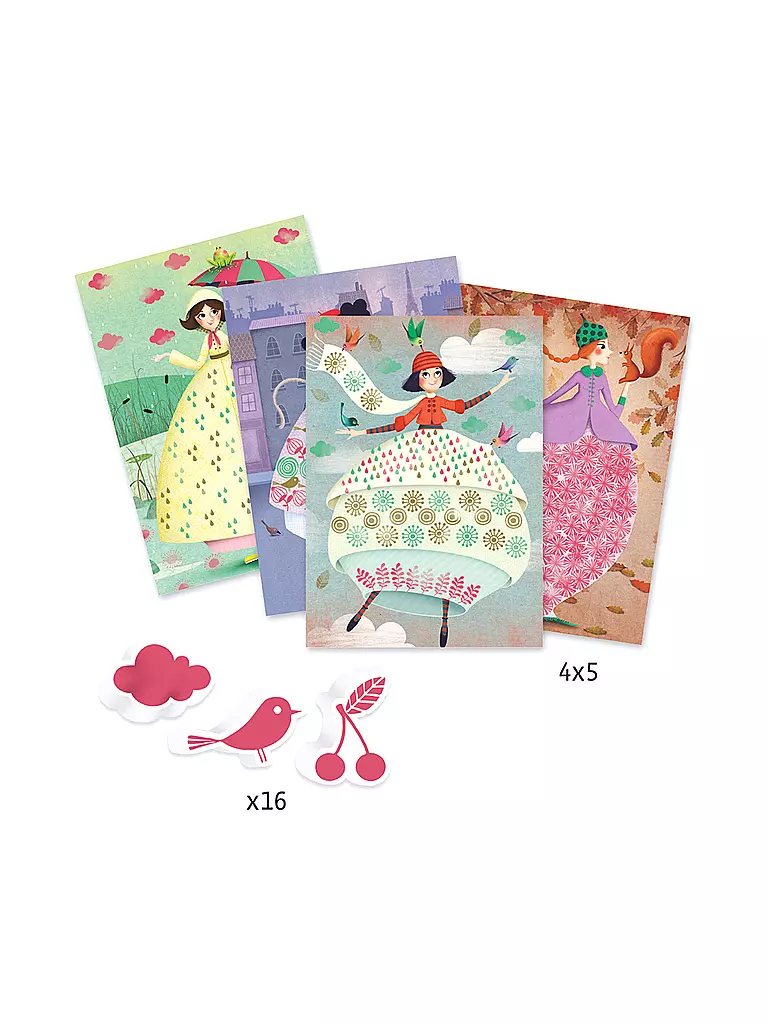 DJECO | Stempel-Set - An elegant Parade | transparent