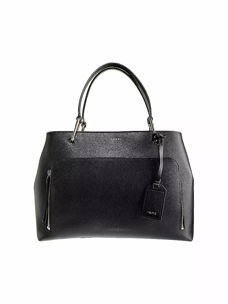 DKNY | Ledertasche - Henkeltasche "Bryant Park" | schwarz