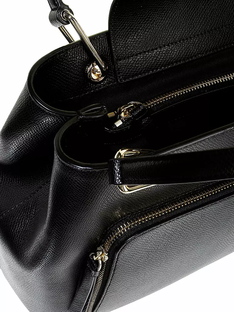DKNY | Ledertasche - Henkeltasche "Bryant Park" | schwarz