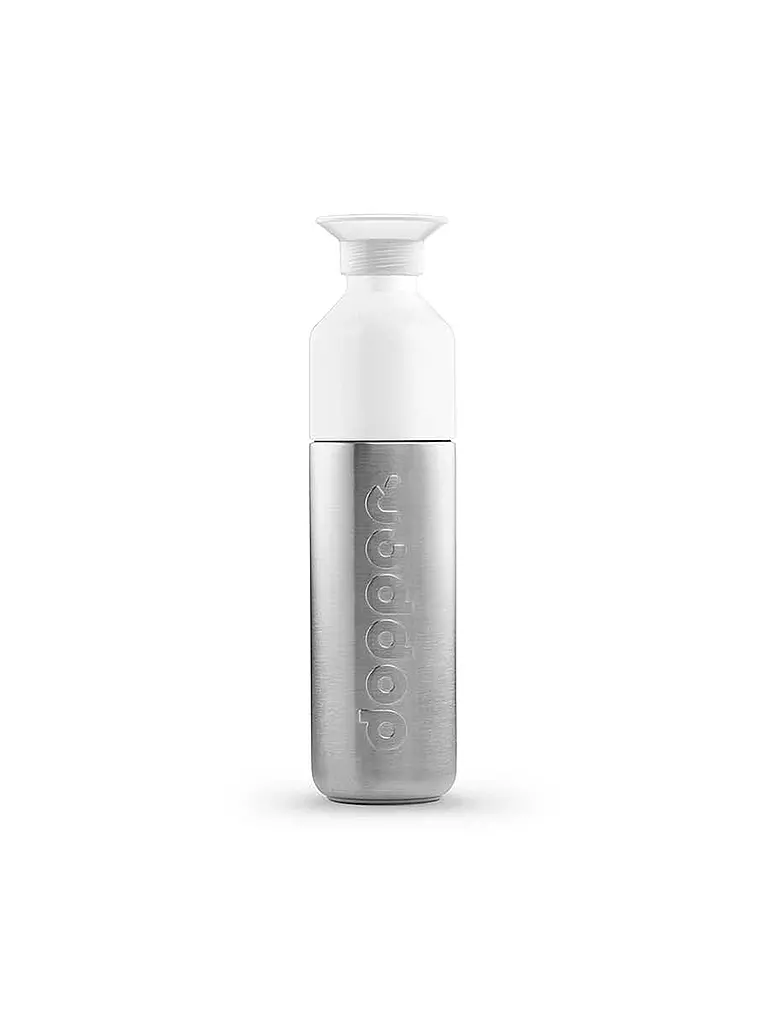 DOPPER | Isolierflasche - Dopper Solid Steel Mini 490ml | silber