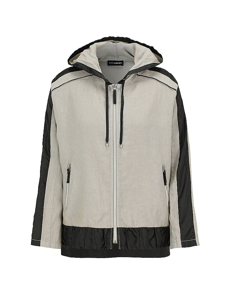 DORIS STREICH Sweatjacke hellgrau | 38