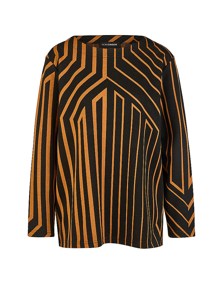 DORIS STREICH Langarmshirt orange | 40