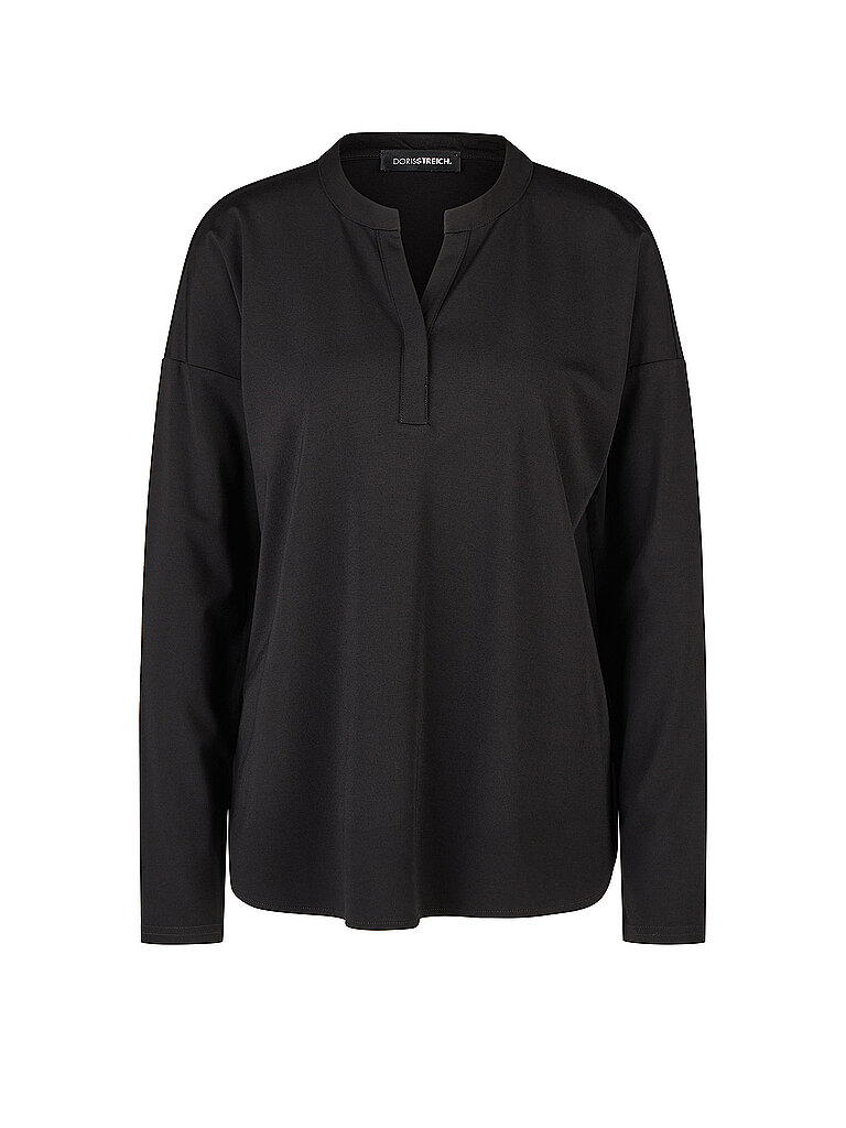 DORIS STREICH Blusenshirt schwarz | 46