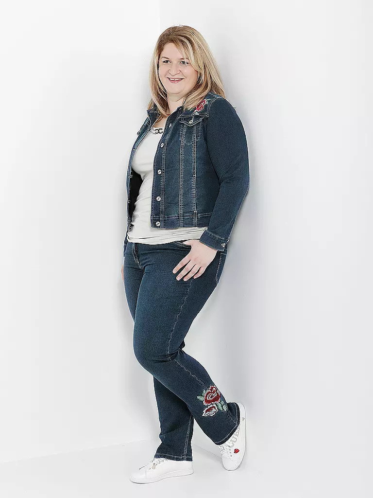 DORIS STREICH | Jeansjacke  | blau