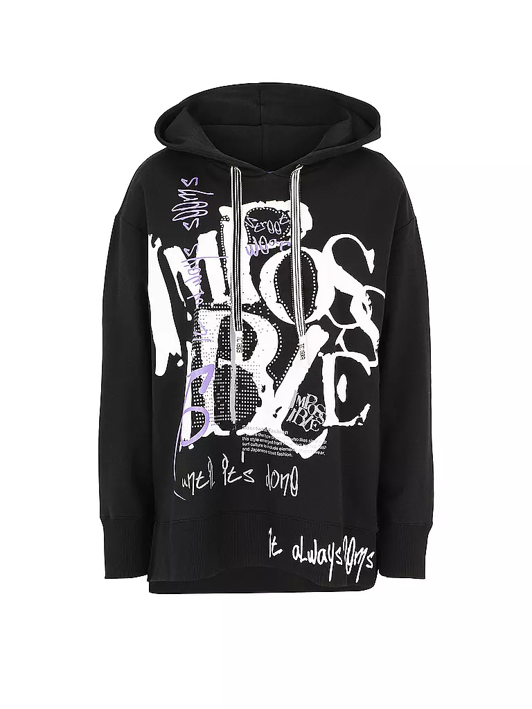 DORIS STREICH | Kapuzensweater - Hoodie | schwarz