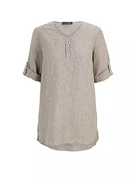 DORIS STREICH | Leinenbluse | beige