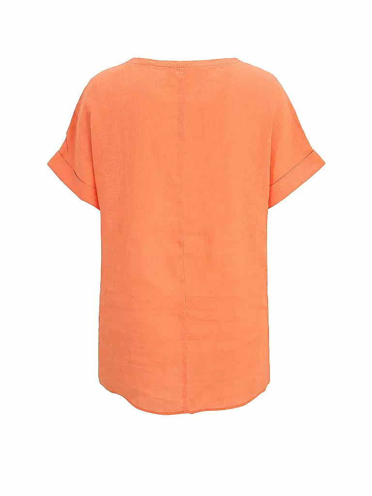 DORIS STREICH | Leinenbluse | orange