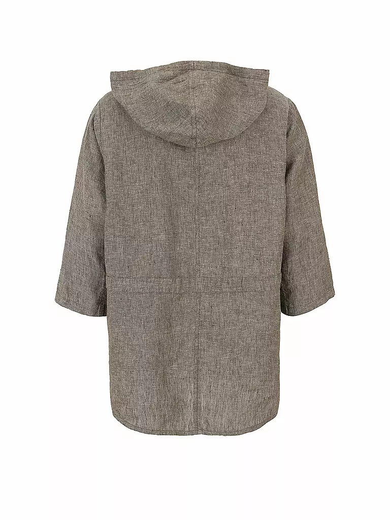 DORIS STREICH | Leinenjacke | schwarz