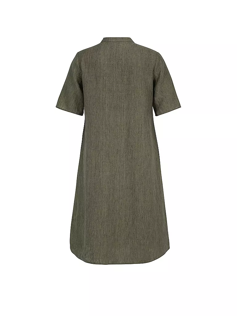 DORIS STREICH | Leinenkleid | olive