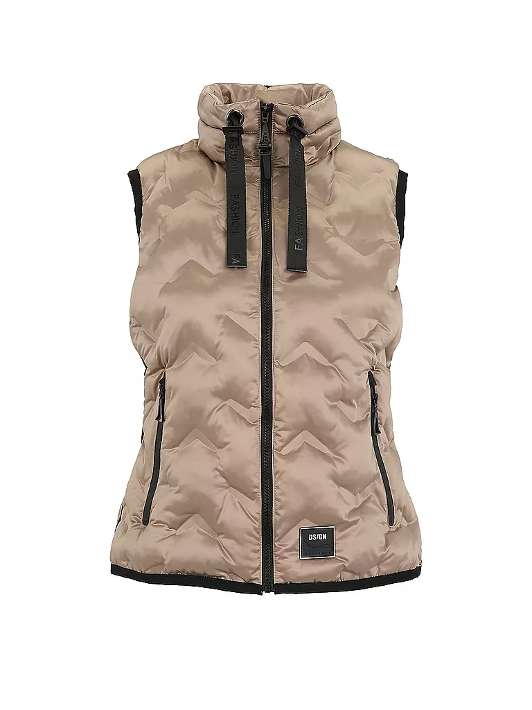 DORIS STREICH | Steppgilet  | beige