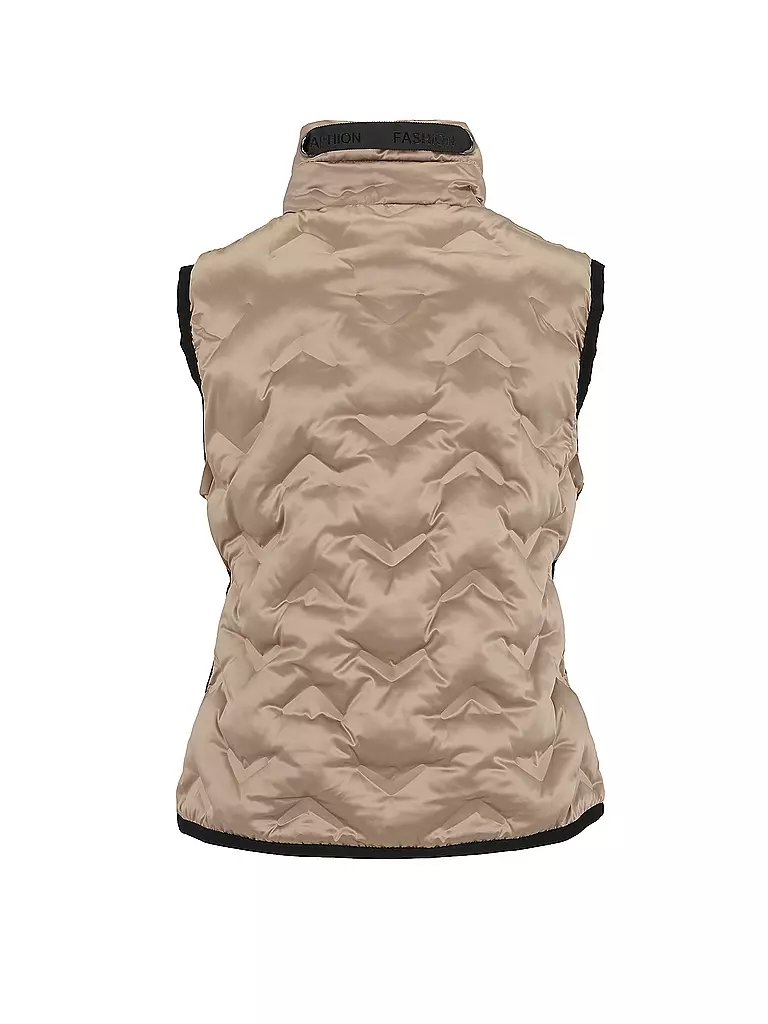DORIS STREICH | Steppgilet  | beige