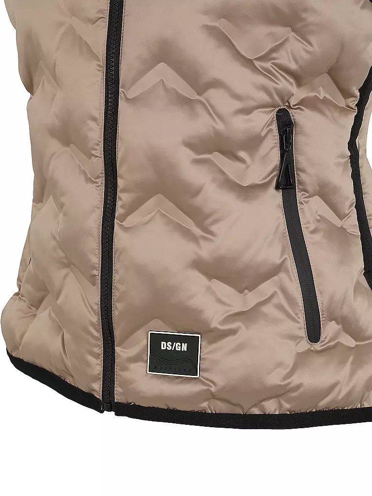 DORIS STREICH | Steppgilet  | beige