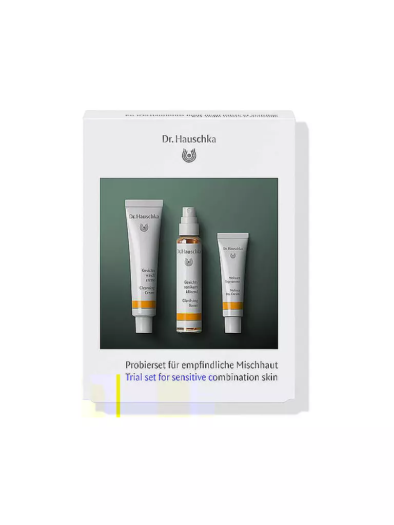 DR. HAUSCHKA | Geschenkset - Probierset " Empfindliche Mischhaut " 2x10ml / 5ml | keine Farbe