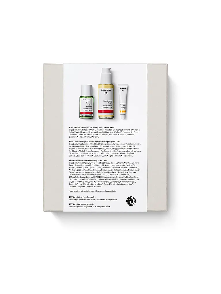 DR. HAUSCHKA | Geschenkset - Relaxed Soul Set 75ml / 30ml / 10ml | keine Farbe