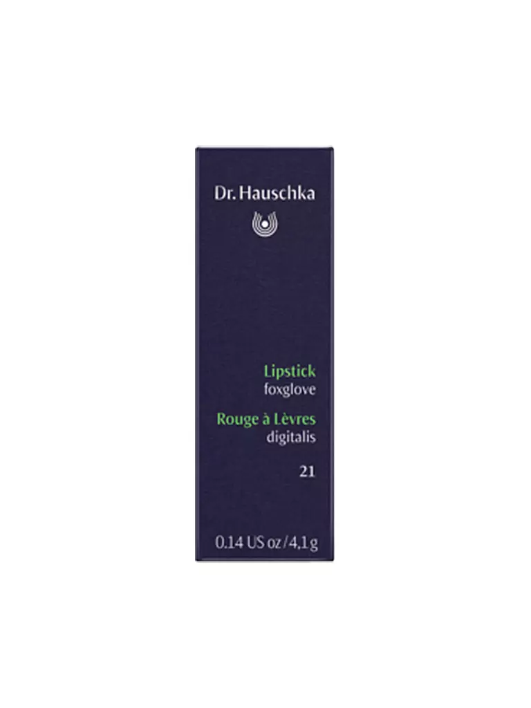 DR. HAUSCHKA | Lippenstift - Lipstick ( 21 Foxglove )  | rot