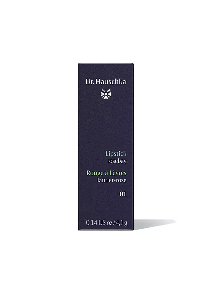 DR. HAUSCHKA | Lipstick (01 Rosebay) | rosa