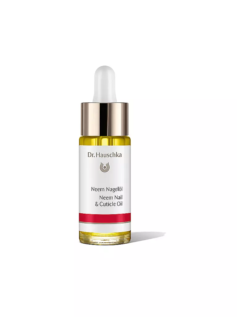 DR. HAUSCHKA | Nagelpfelge - NEEM Nagelöl mit Pipette 18ml | transparent