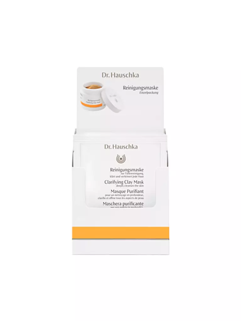 DR. HAUSCHKA | Reinigungsmaske Spendebox 10x10g | transparent