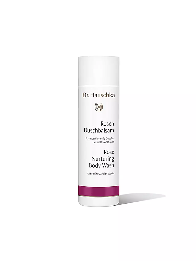 DR. HAUSCHKA | Rosen Duschbalsam 200ml  | transparent