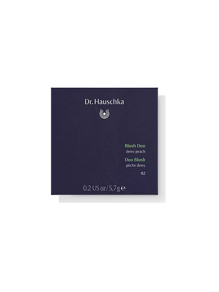 DR. HAUSCHKA | Rouge - Blush Duo (02 Dewy Peach) | 