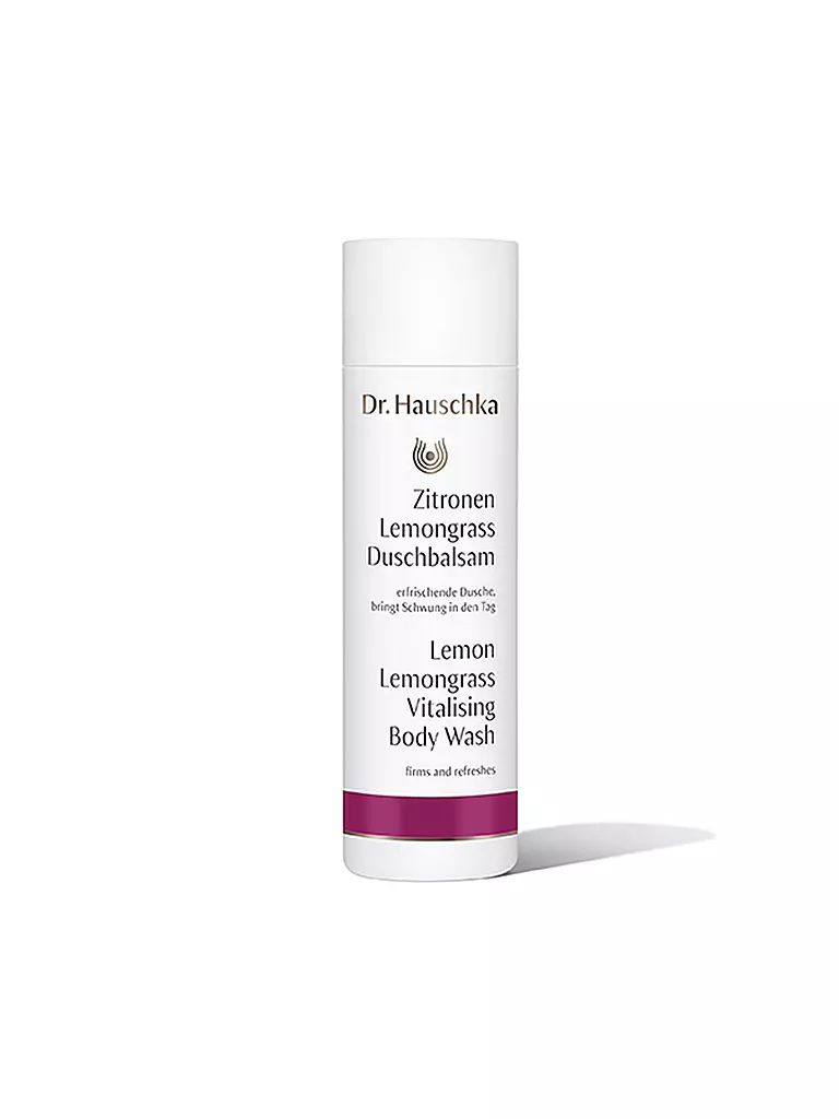 DR. HAUSCHKA | Zitronen-Lemongrass Duschbalsam 200ml | transparent