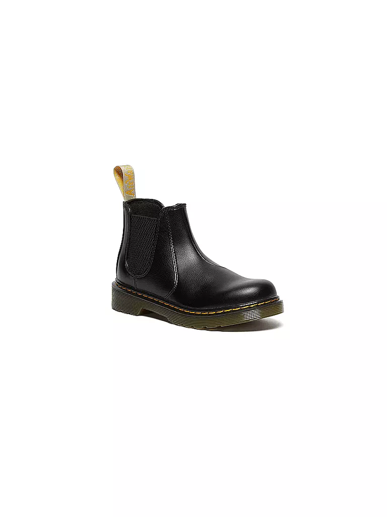 DR. MARTENS | Kinder Chelsea Boots 2976 Vegan | schwarz