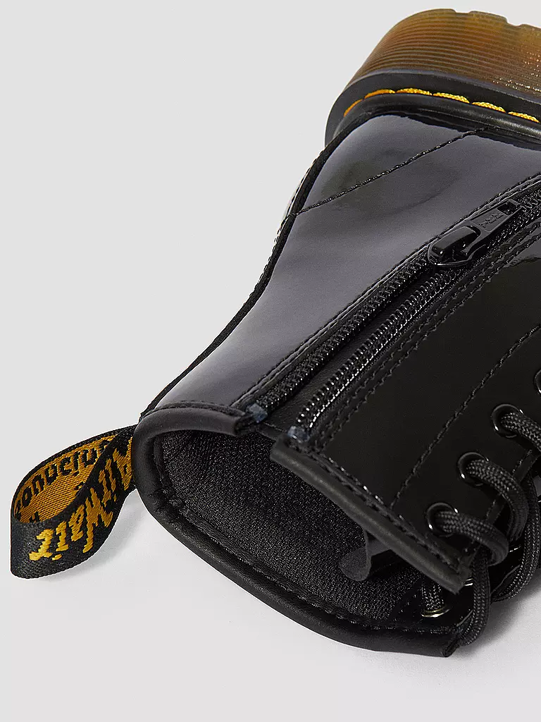 DR. MARTENS | Kinder Lacklederstiefel 1460 JUNIOR | schwarz