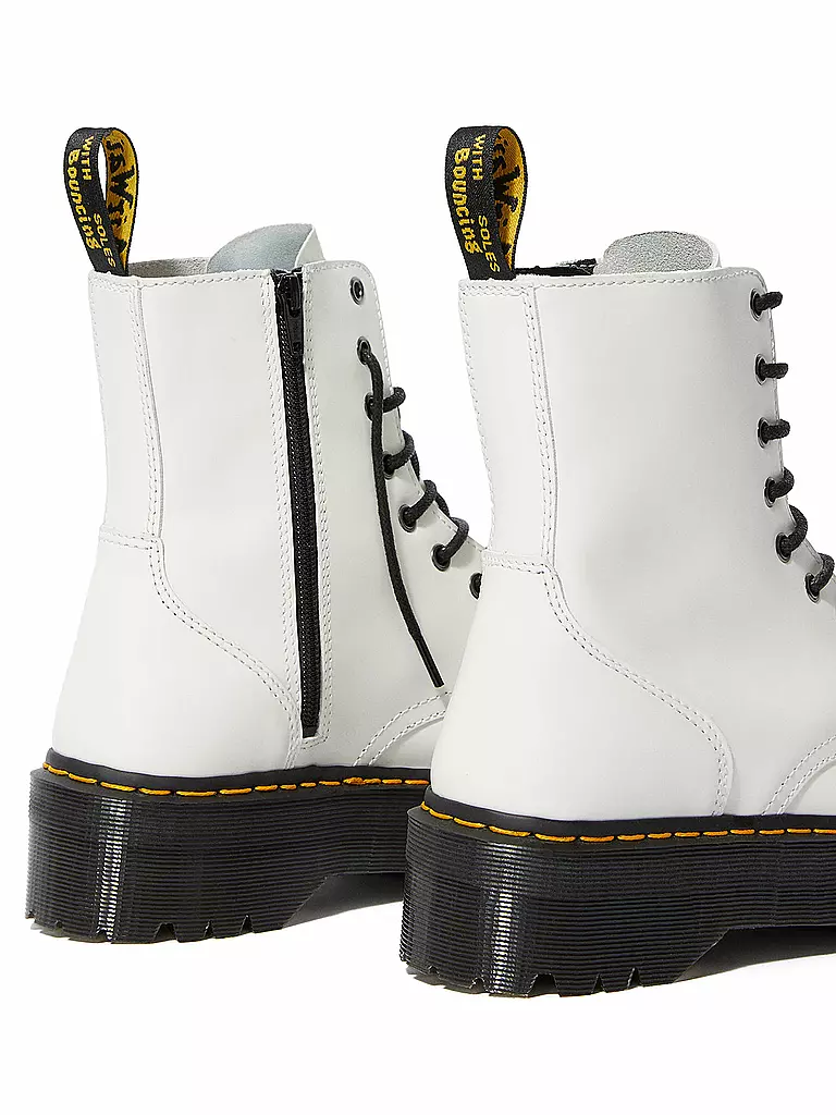 DR. MARTENS | Plateau Boots Jadon | weiss