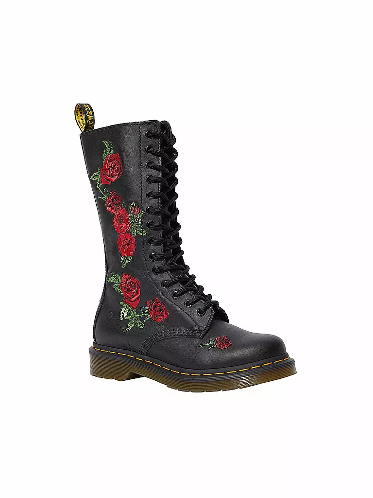 DR. MARTENS | Schnürboots 14 EYE ZIP BOOT | schwarz