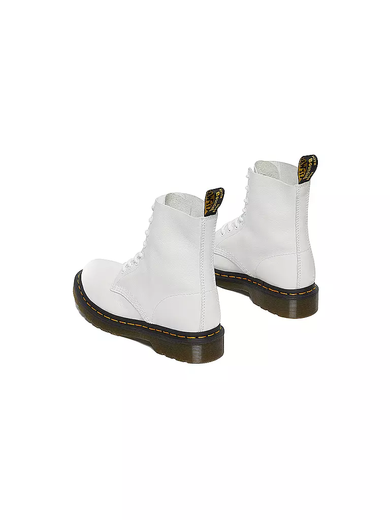 DR. MARTENS | Schnürstiefel - Boots Pascal Virginia 1460 mono | weiss