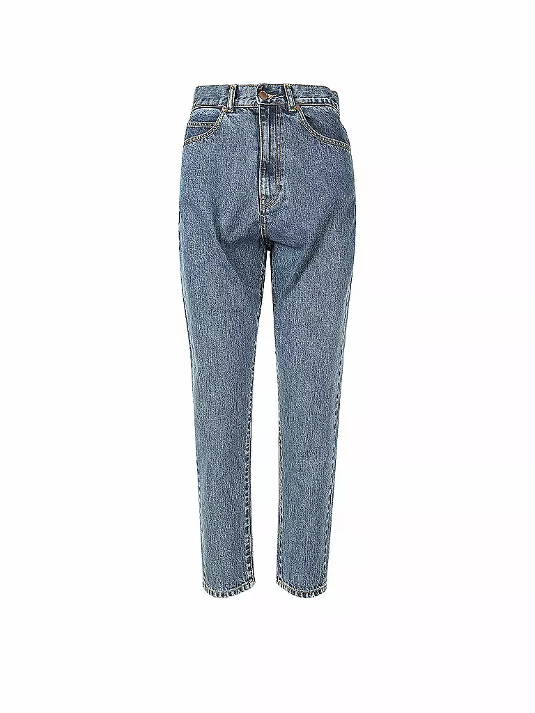 DR.DENIM | Mom Jeans Nora Highwaist 7/8 | blau