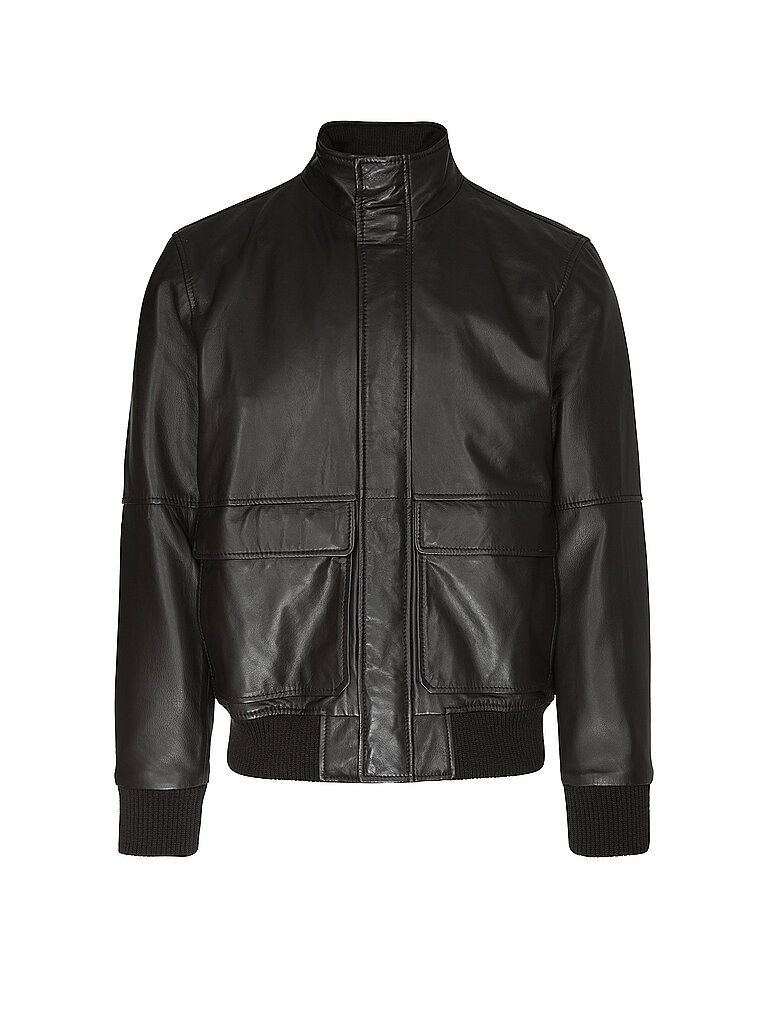 DRESSLER Lederjacke braun | 56