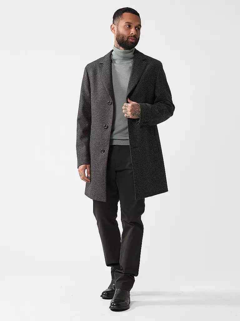 DRESSLER | Wollmantel RUBEN  | braun