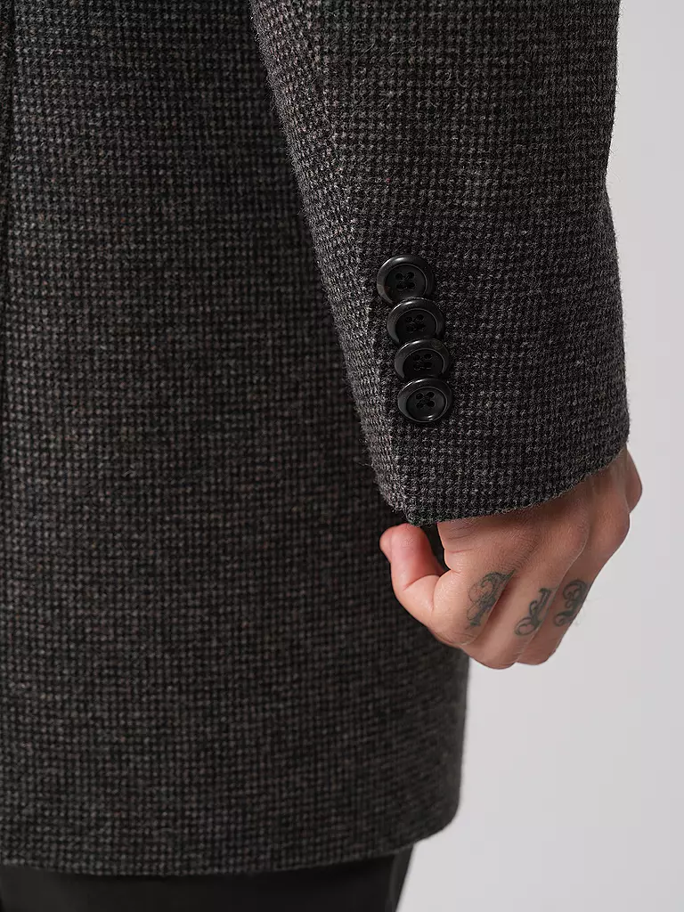 DRESSLER | Wollmantel RUBEN  | braun