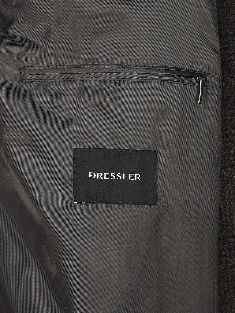 DRESSLER | Wollmantel | braun
