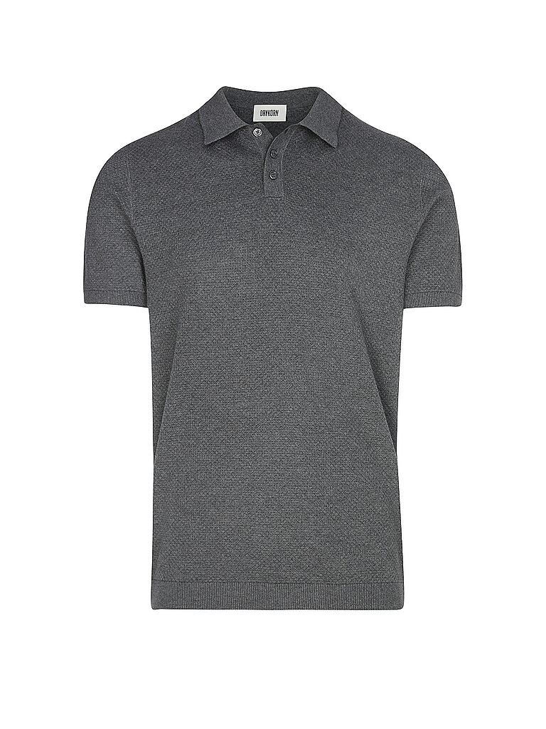 DRYKORN Poloshirt TRITON grau | L